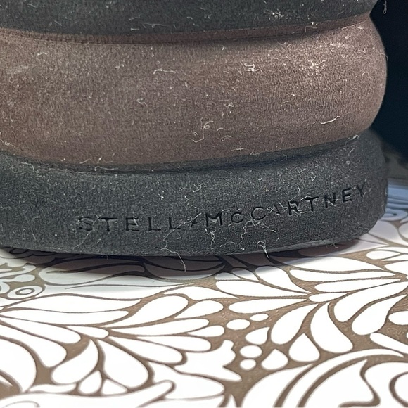 Stella McCartney Brown & Black Scuba Slides - Picture 14 of 16